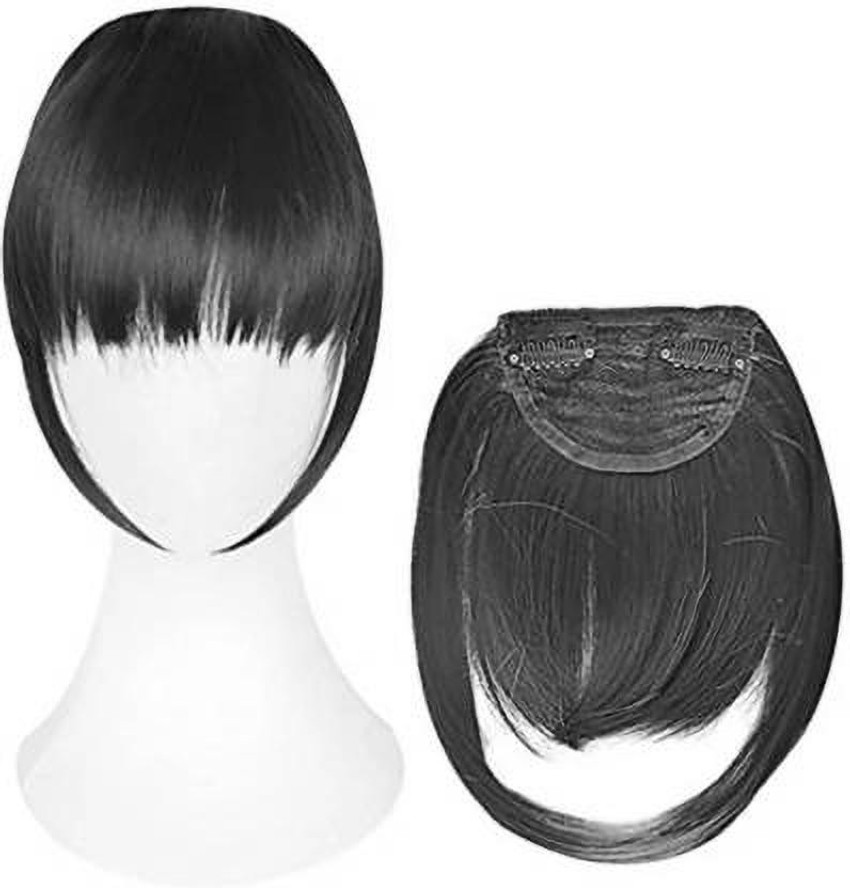 Clip in fringe sales extensions