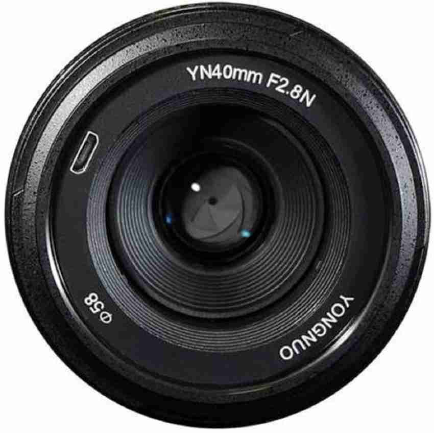 Yongnuo 40mm F2.8N 1:2.8 Light-Weight Standard Prime AF/MF Cameras