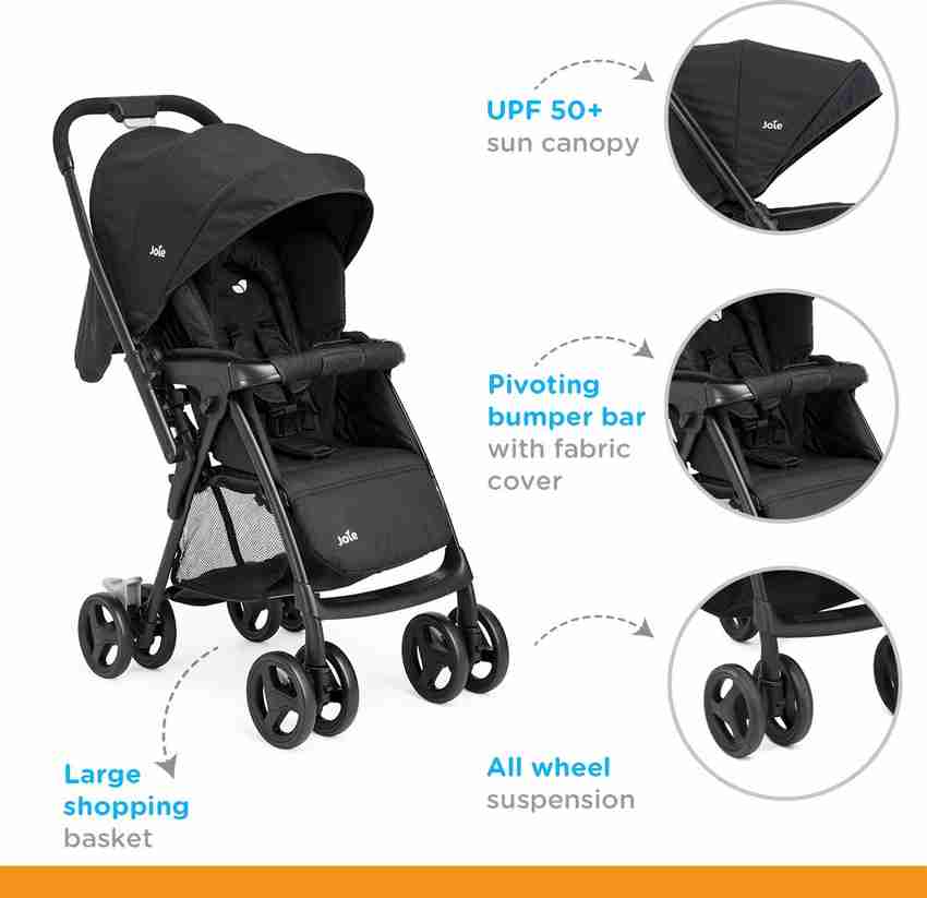 JOIE Mirus Reversible With Rain Cover Midnight Stroller Buy Stroller in India Flipkart
