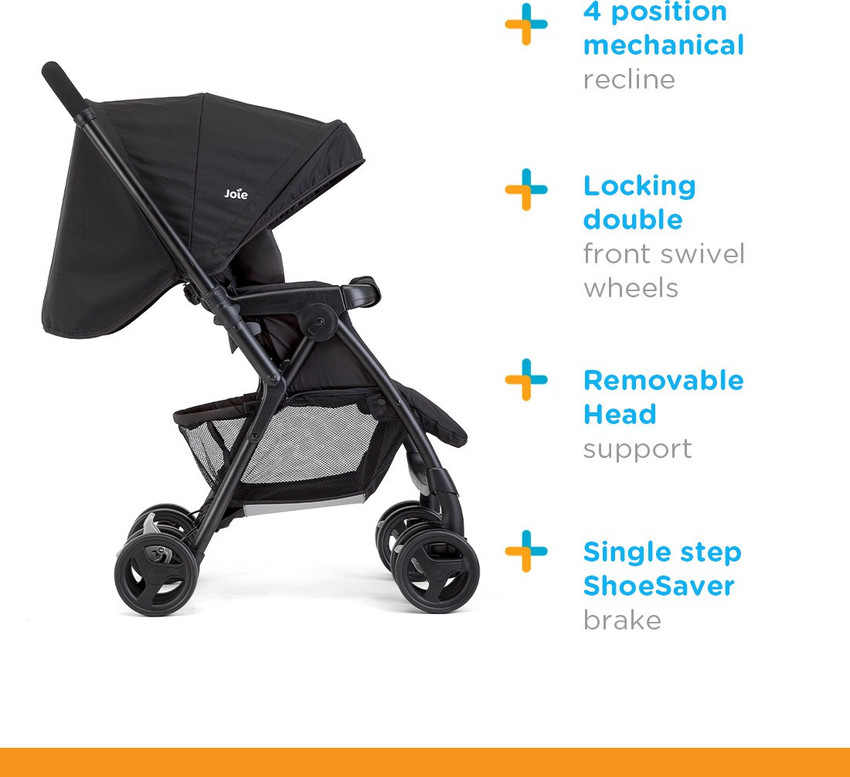 JOIE Mirus Reversible With Rain Cover Midnight Stroller Buy Stroller in India Flipkart