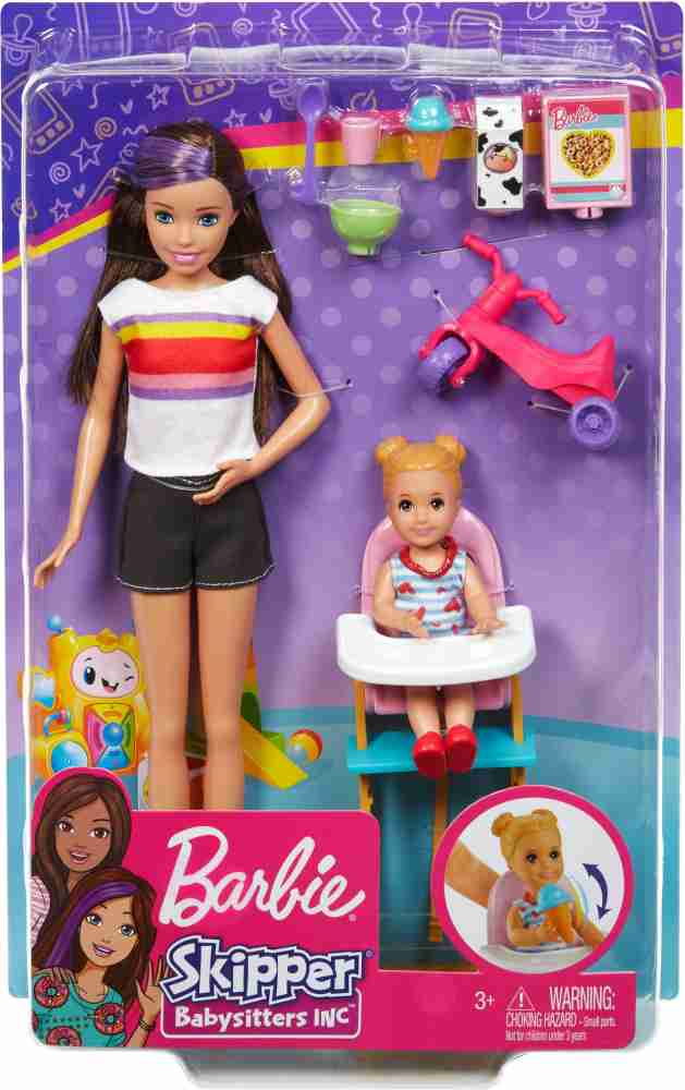 Barbie skipper 2024 babysitting set