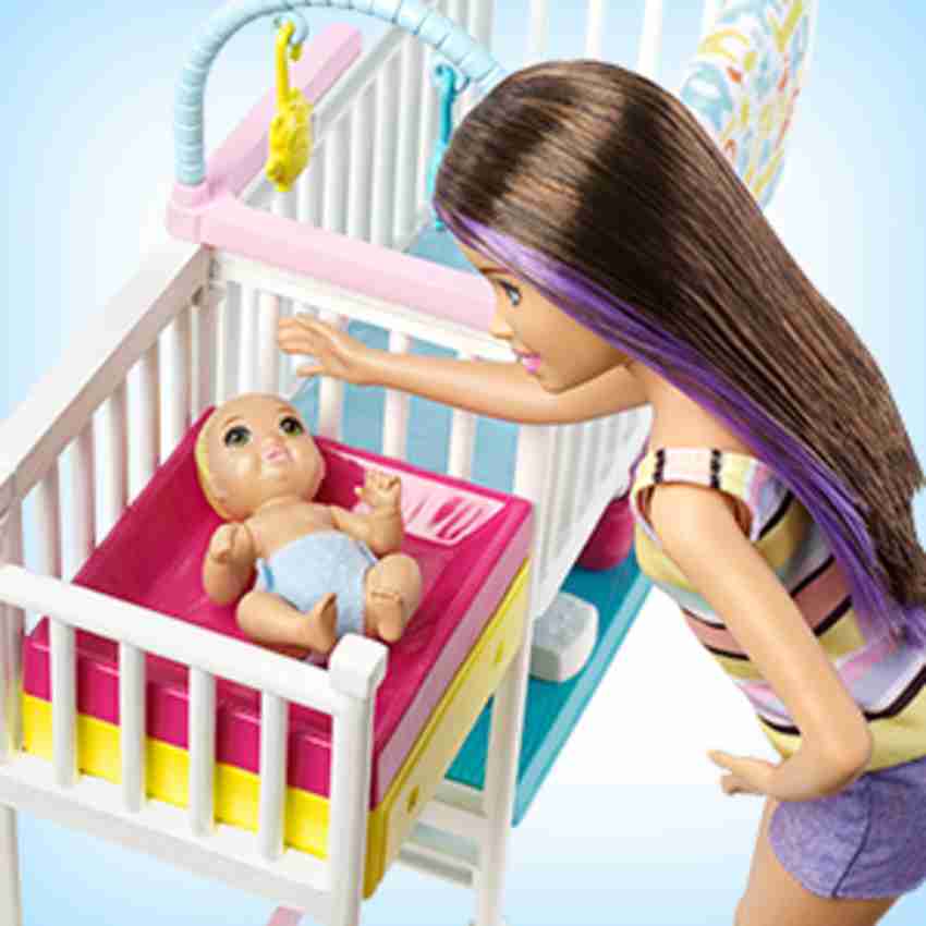 Barbie baby nursery set store