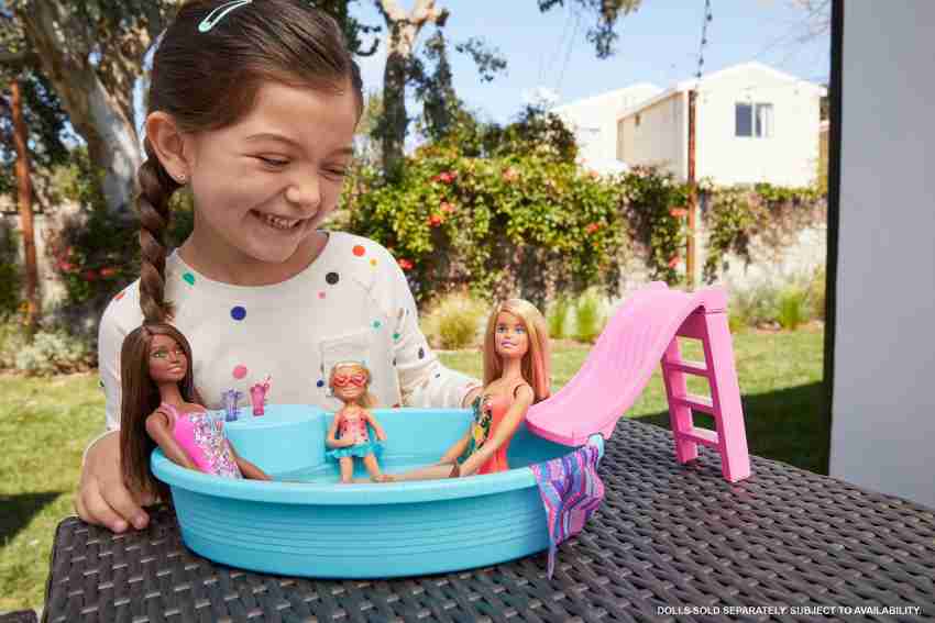 Doll cheap pool set