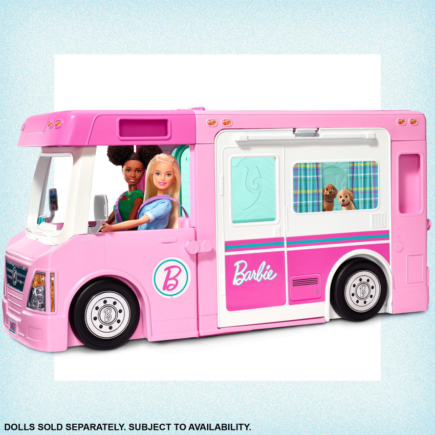 BARBIE 3 in 1 Dream Camper Vehicle and Accessories 3 in 1 Dream