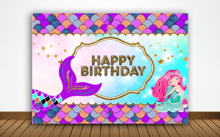 Theme My Party Mermaid Theme Party Decorations, Banner Balloons, Under The  Sea Decor 16 Price in India - Buy Theme My Party Mermaid Theme Party  Decorations, Banner Balloons, Under The Sea Decor