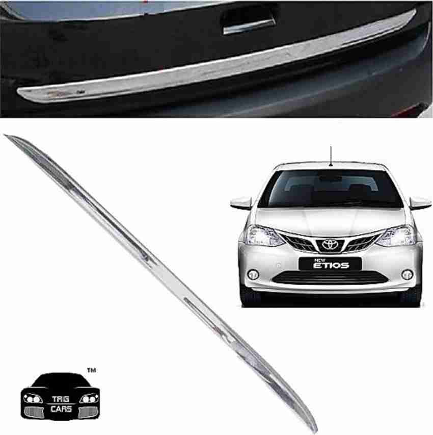 Worldlookenterprises CAR TRUNK GARNISH ETIOS 52 ALL MODELS Chrome Toyota Etios Rear Garnish Price in India Buy Worldlookenterprises CAR TRUNK GARNISH ETIOS 52 ALL MODELS Chrome Toyota Etios Rear Gar...