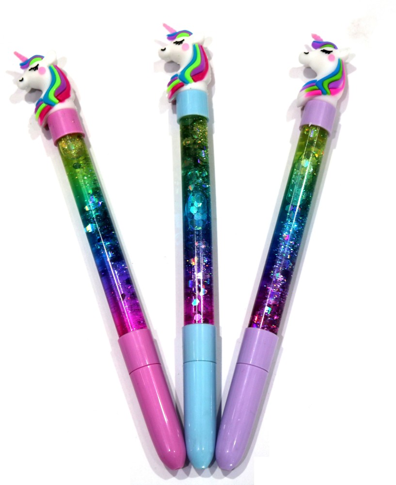 Crazycute Unicorn Water Pen Design Gel Pen - Buy Crazycute Unicorn Water Pen  Design Gel Pen - Gel Pen Online at Best Prices in India Only at