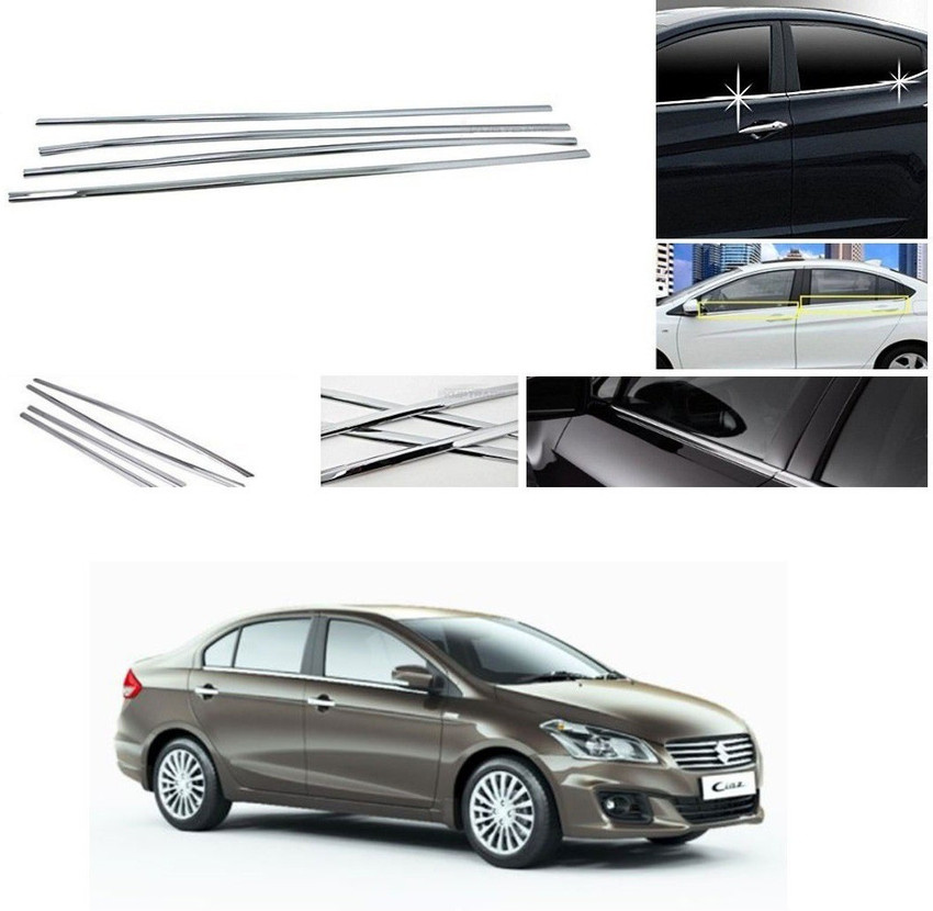Ciaz chrome outlet door visor