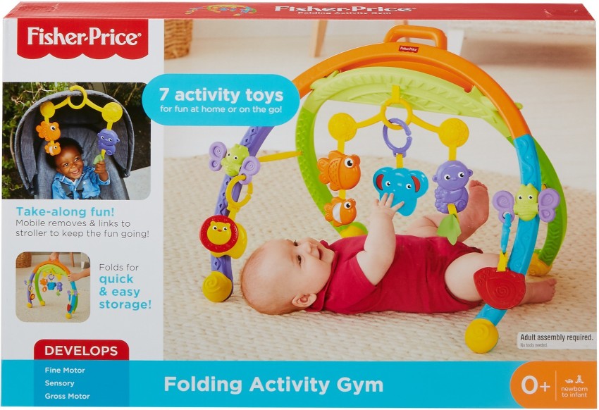 Fisher price folding clearance activity gym