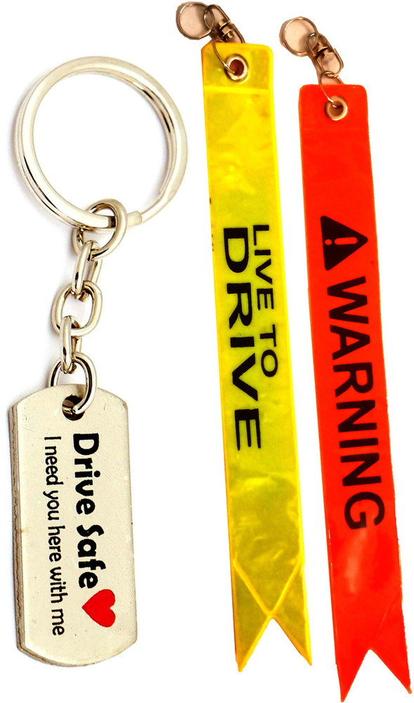 Safety key ring store