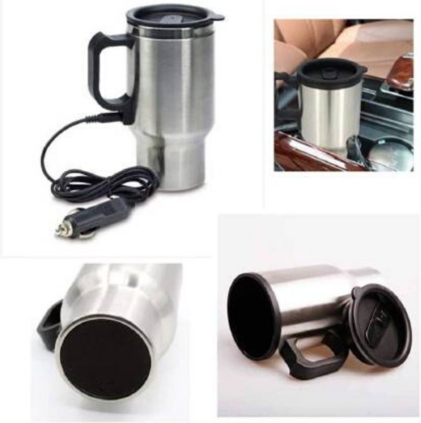 Heated Travel Mug, Heated Coffee Mug Warmer Electric Car Cup, 12V