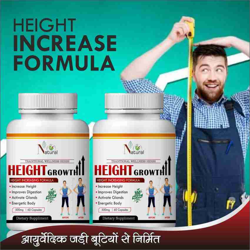 NATURAL Height growth herbal capsules for helps to improves your