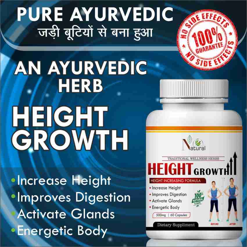 Buy Growth UP - Ayurvedic Height Increasing Medicine For Natural