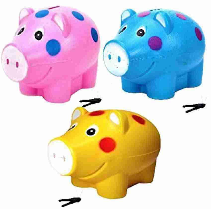 3 section hotsell piggy bank