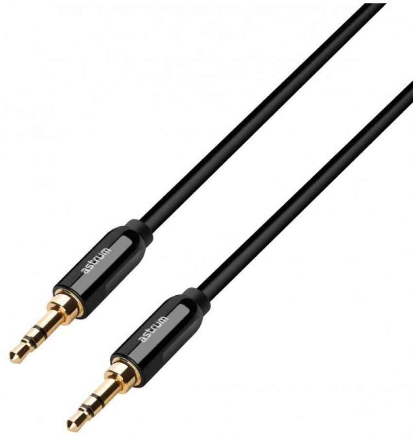 Cable Jack 3.5mm stereo male - male 0.5m