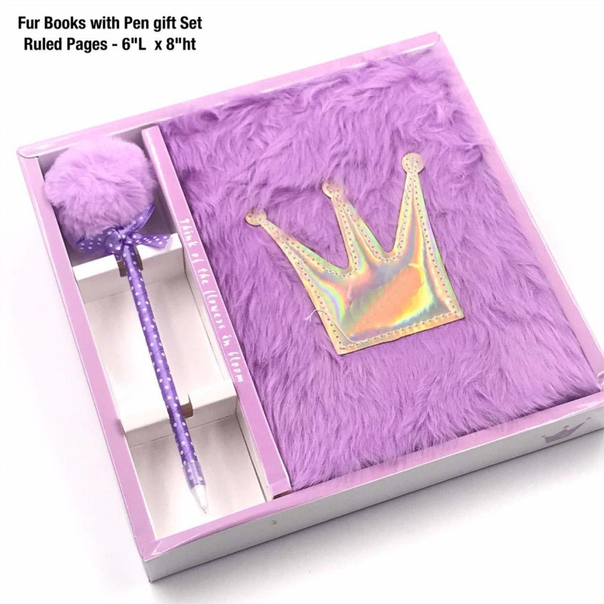 My Party Suppliers Feather Lovely Notebook Diary with Pen Set for Girls  Mini Gift Set 80 Pages Price in India - Buy My Party Suppliers Feather  Lovely Notebook Diary with Pen Set