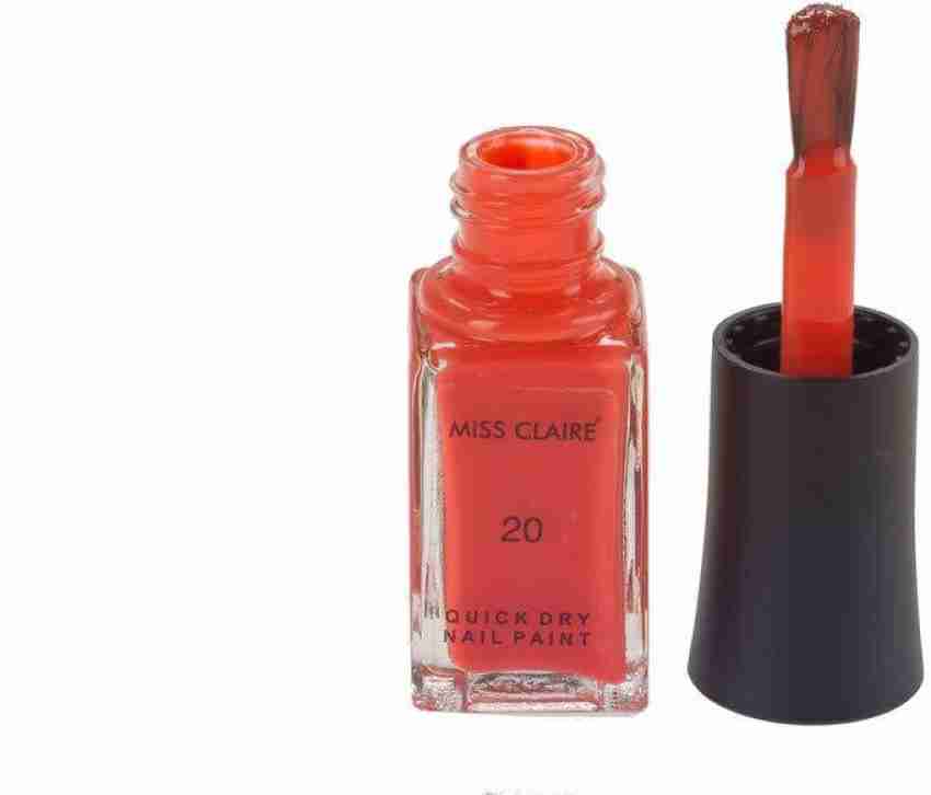 Miss Claire Quick Dry Nail Polish Shade 19 & 12