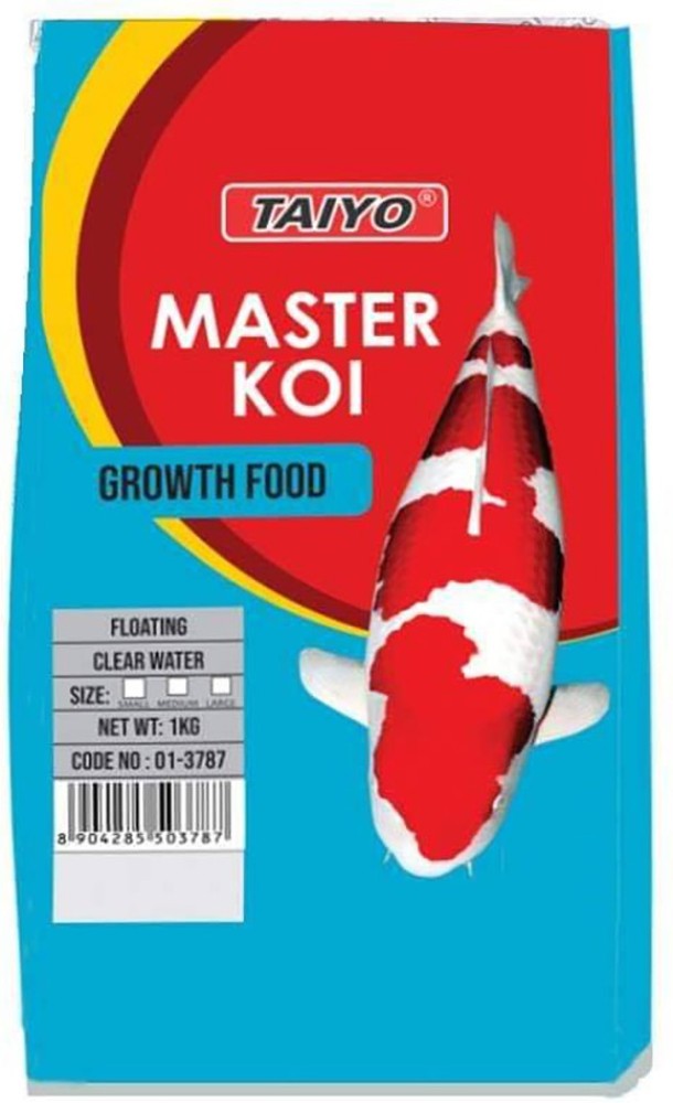 Koi hotsell growth food