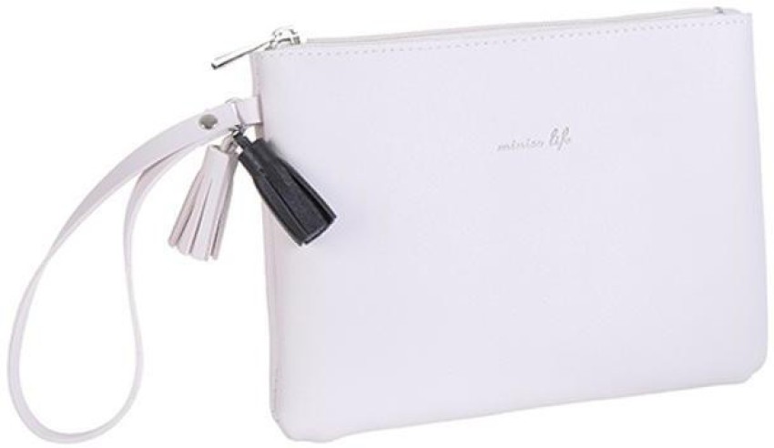 MINISO Cosmetic Pouch White Price in India Flipkart