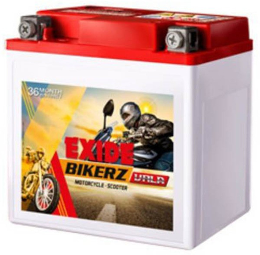 exide battery for bajaj discover 125