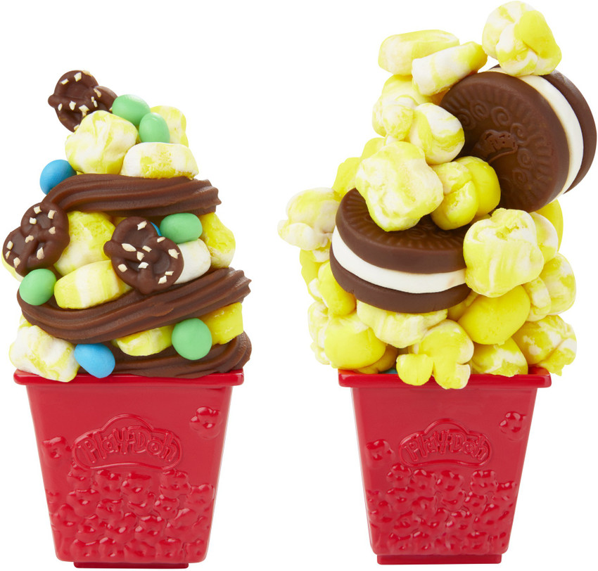 Play doh kitchen creations popcorn party clearance