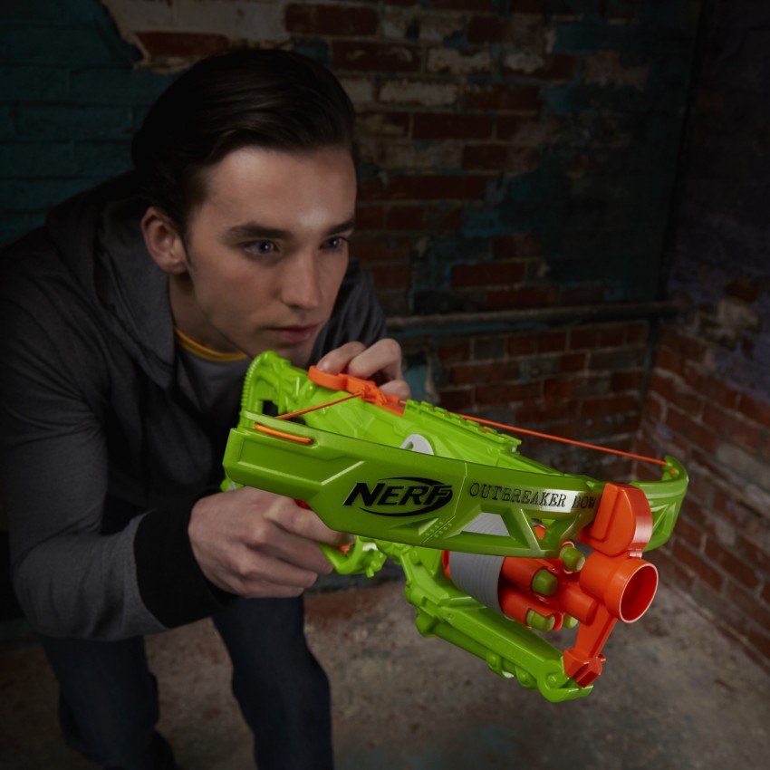 NERF Zombie Strike Outbreaker Bow Review