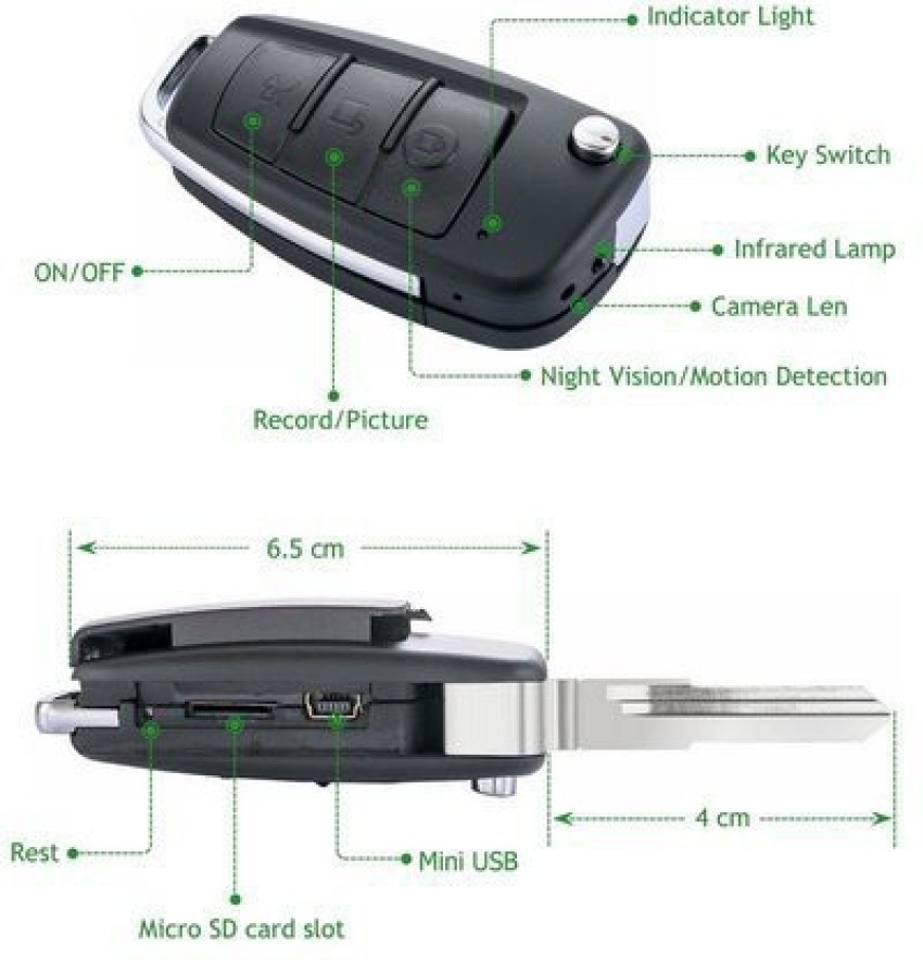 hidden security cameras for cars