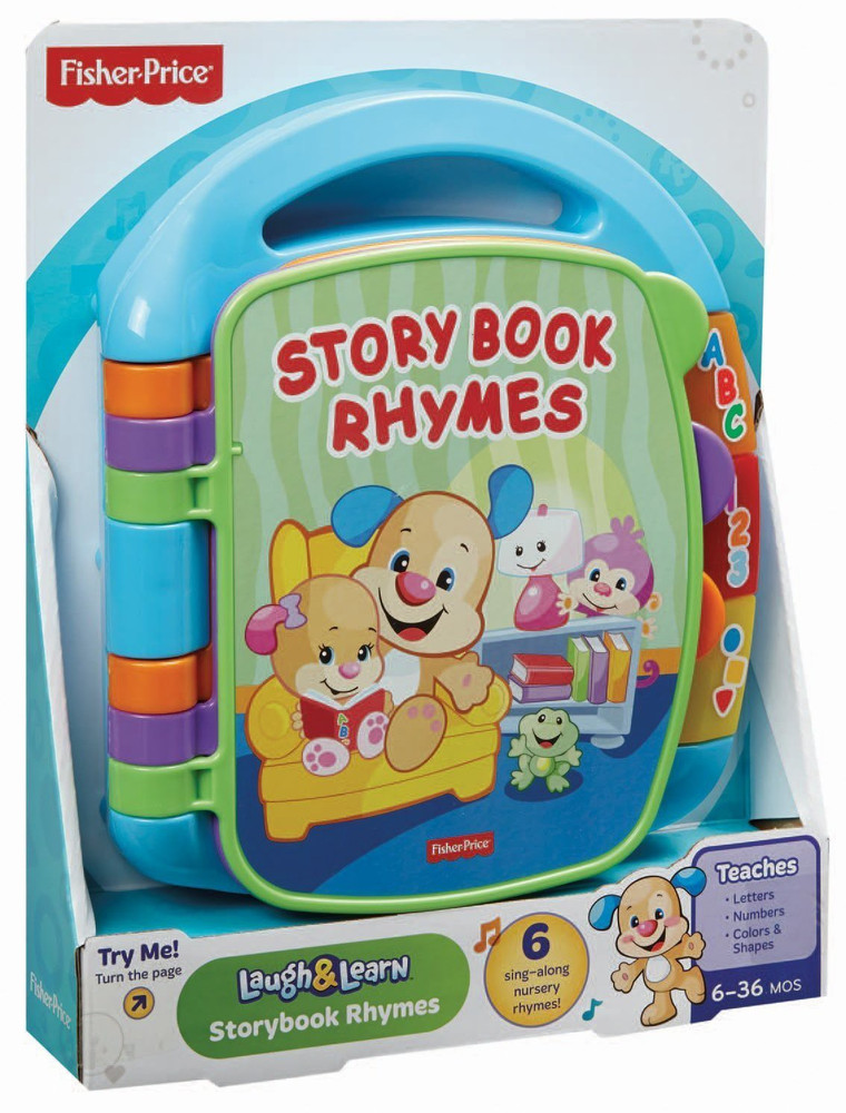 Fisher price storybook rhymes musical toy new arrivals