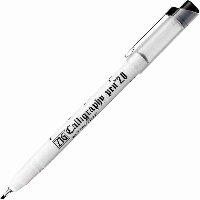 Flipkart.com | Zig PC-200/010 BLACK - CALLIGRAPHY PEN