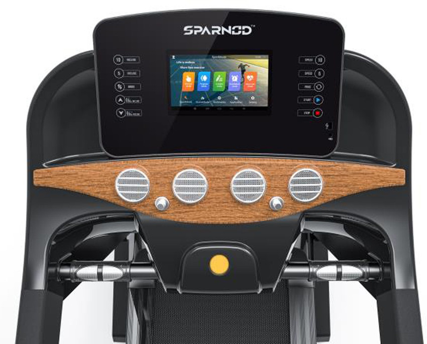 Sparnod Fitness STH 5500 4 HP PEAK Automatic Treadmill DIY Installation Motorized Running Treadmill for Home Use Treadmill Buy Sparnod Fitness STH 5500 4 HP PEAK Automatic Treadmill DIY Installation ...