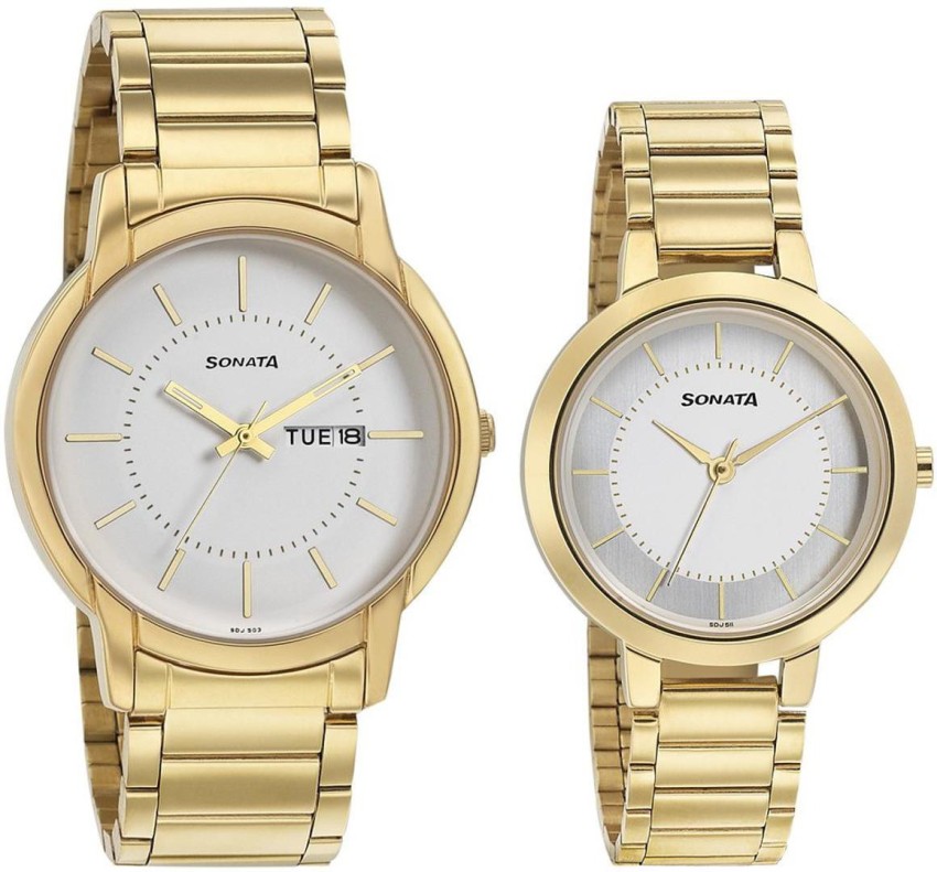 Sonata couple sale watches flipkart