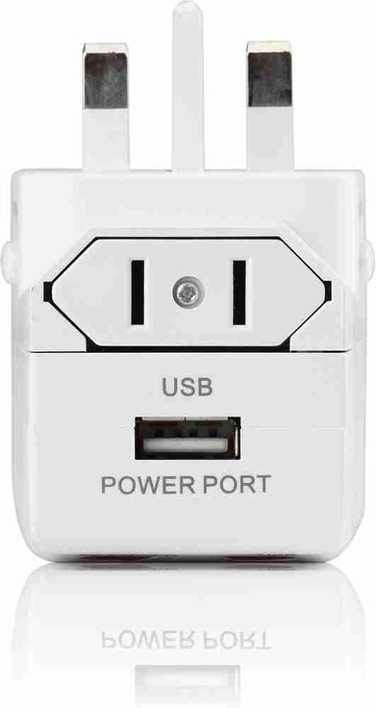 Buy Croma Type A 2-Port Charger (Adapter Only, LED Indicator, White) Online  - Croma