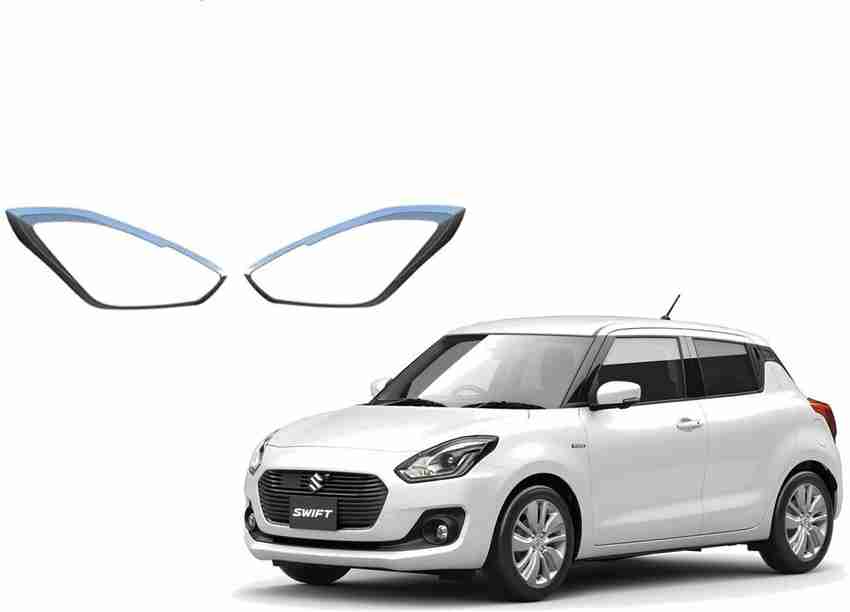 Worldlookenterprises CAR CHROME HEAD LIGHT COVER 4545DD 2018 2020 Chrome Maruti New Swift Front Garnish Price in India Buy Worldlookenterprises CAR CHROME HEAD LIGHT COVER 4545DD 2018 2020 Chrome Maru...