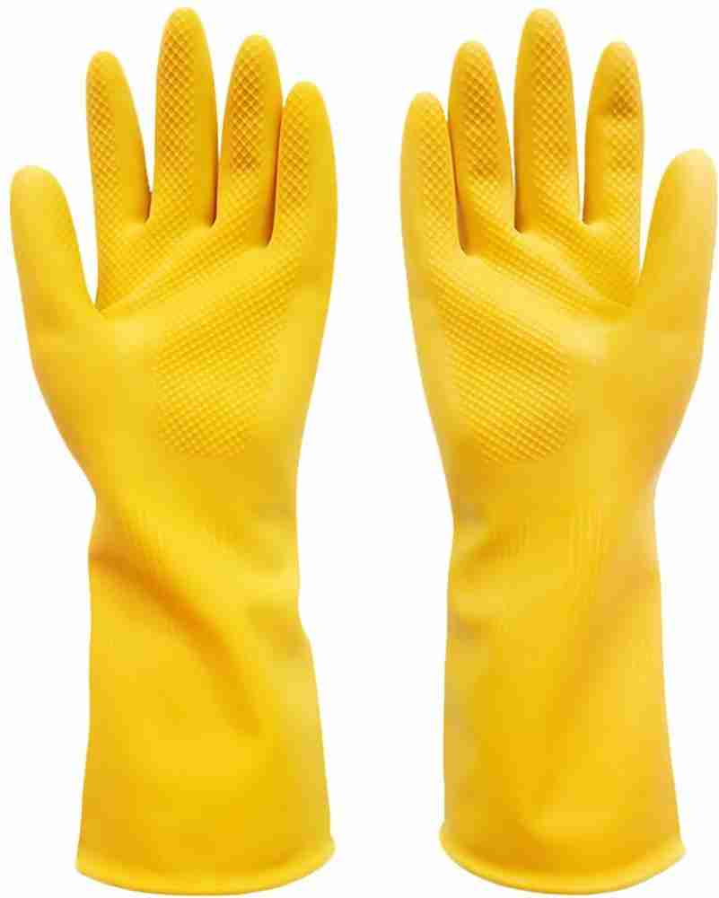 Yellow dishwashing gloves new arrivals