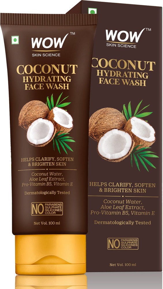 Coconut discount face wash