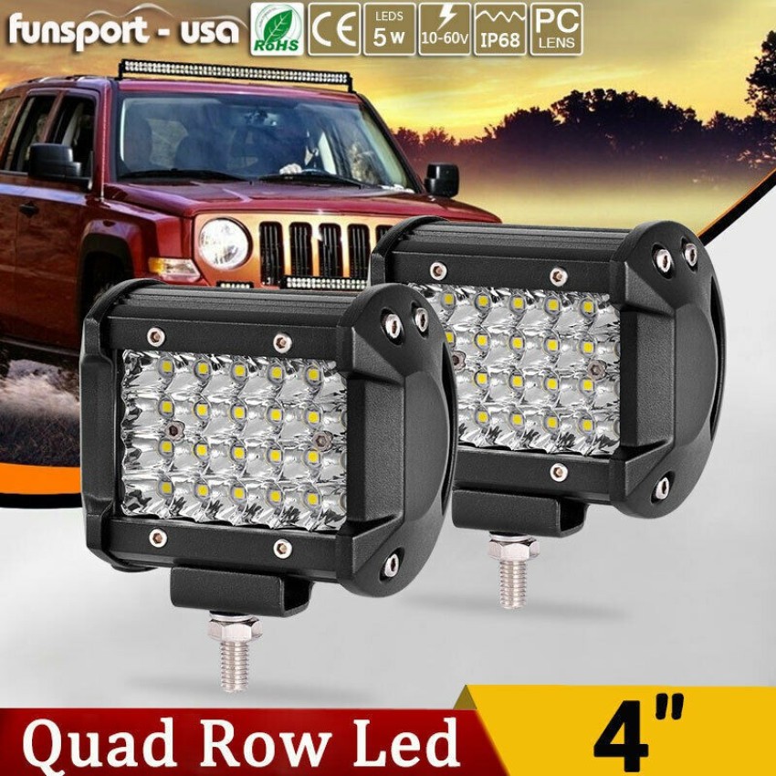 15 inch 144W LED Work Light Bar for JEEP Off road Truck ATV Car