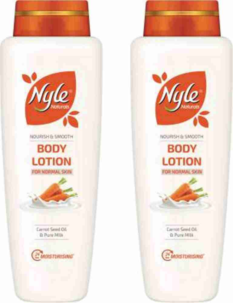 Nyle Body Lotion - Carrot Seed Oil & Pure Milk 200ml ( Pack Of 2 ) - Price  in India, Buy Nyle Body Lotion - Carrot Seed Oil & Pure Milk 200ml ( Pack  Of 2 ) Online In India, Reviews, Ratings & Features