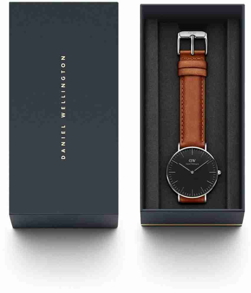 DANIEL WELLINGTON Classic 36mm Analog Watch For Men Women