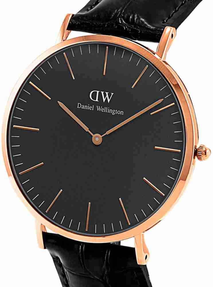 Daniel wellington reading sales black