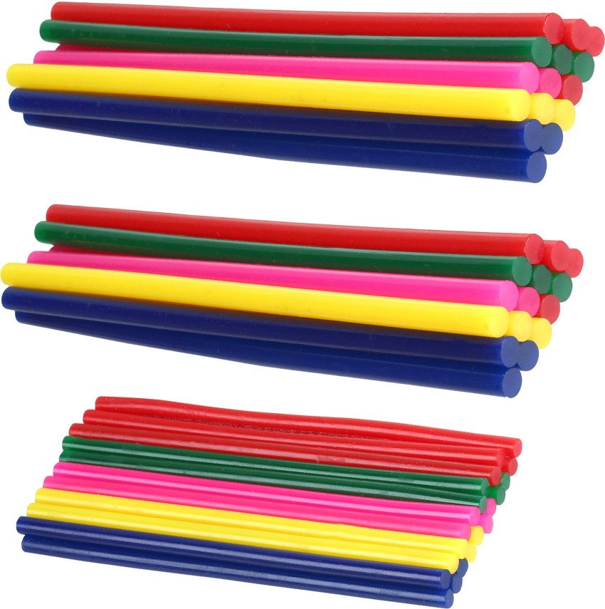 W Wadro 7mm(20 Watt Glue Guns Only) Multi-Colored Glue Sticks - Pack of 50  Adhesive Price in India - Buy W Wadro 7mm(20 Watt Glue Guns Only) Multi-Colored  Glue Sticks - Pack