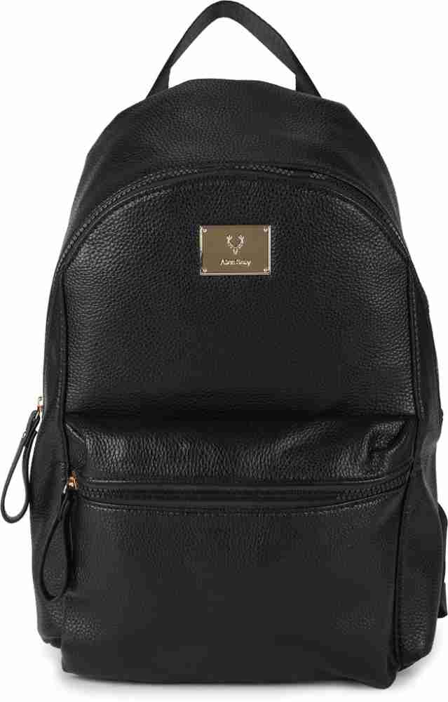 allen solly leather backpack