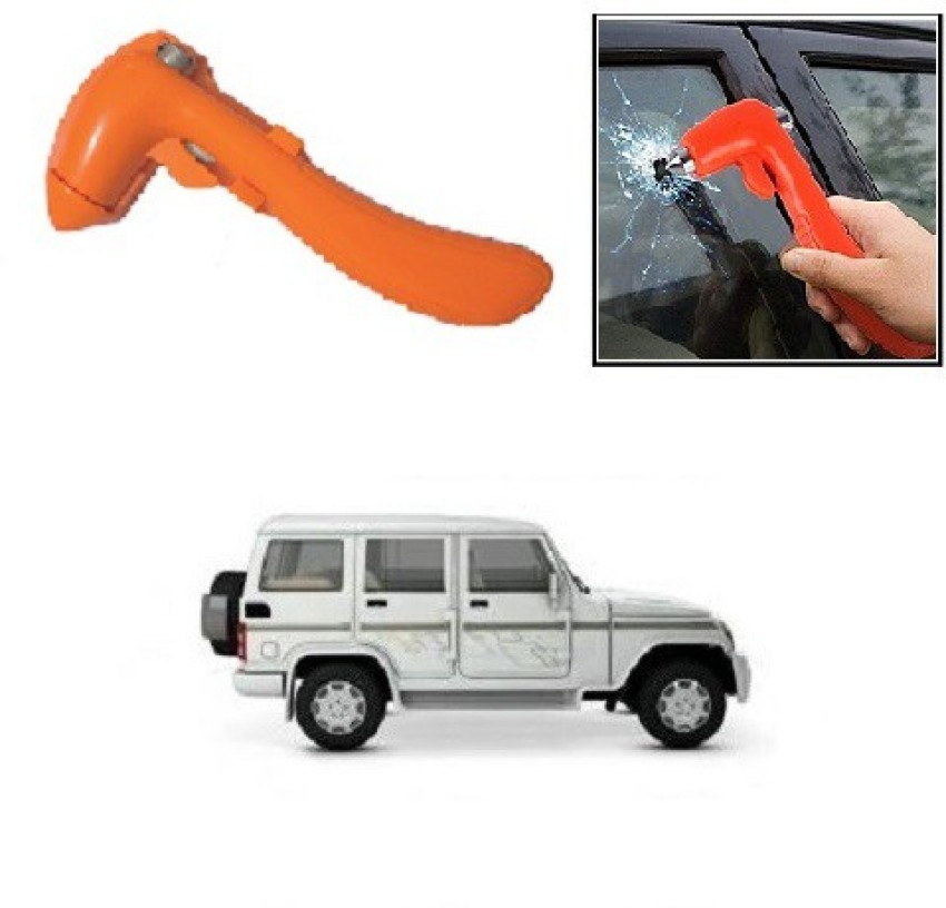 ACCESSOREEZ 2 in 1 emergency car safety hammer for car