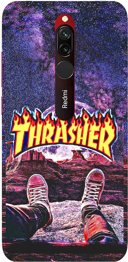 FULLYIDEA Back Cover for Redmi 8 THRASHER SHOES FULLYIDEA