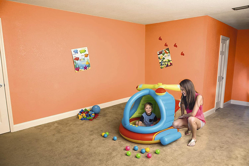 Helicopter clearance ball pit