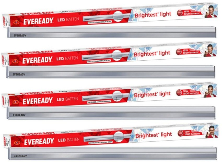 EVEREADY Ultra bright Led battem Straight Linear LED Tube Light