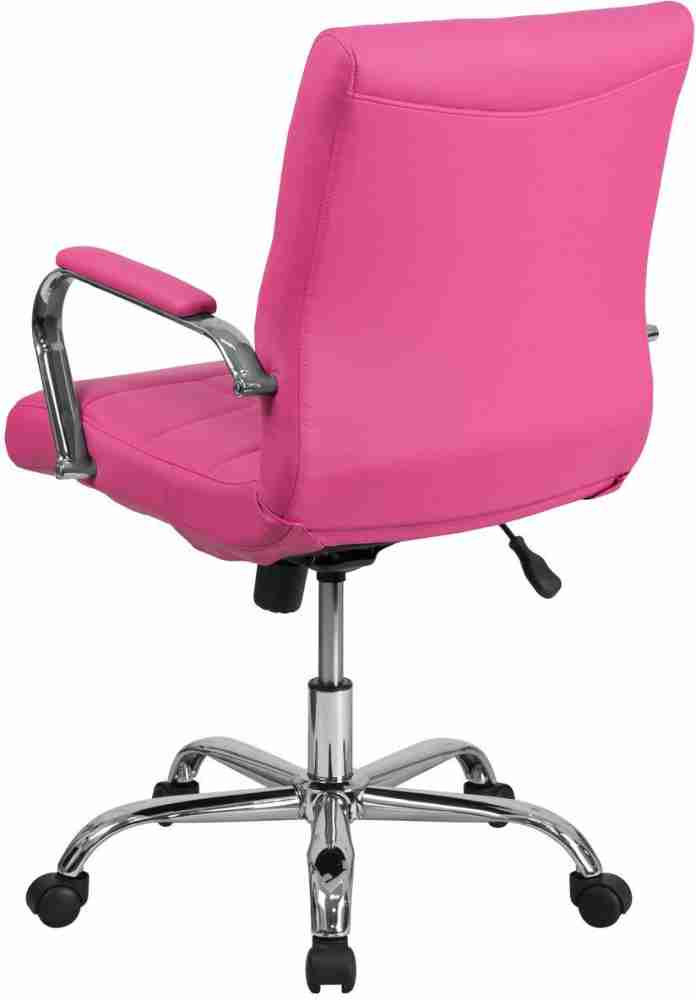 Bright pink desk discount chair