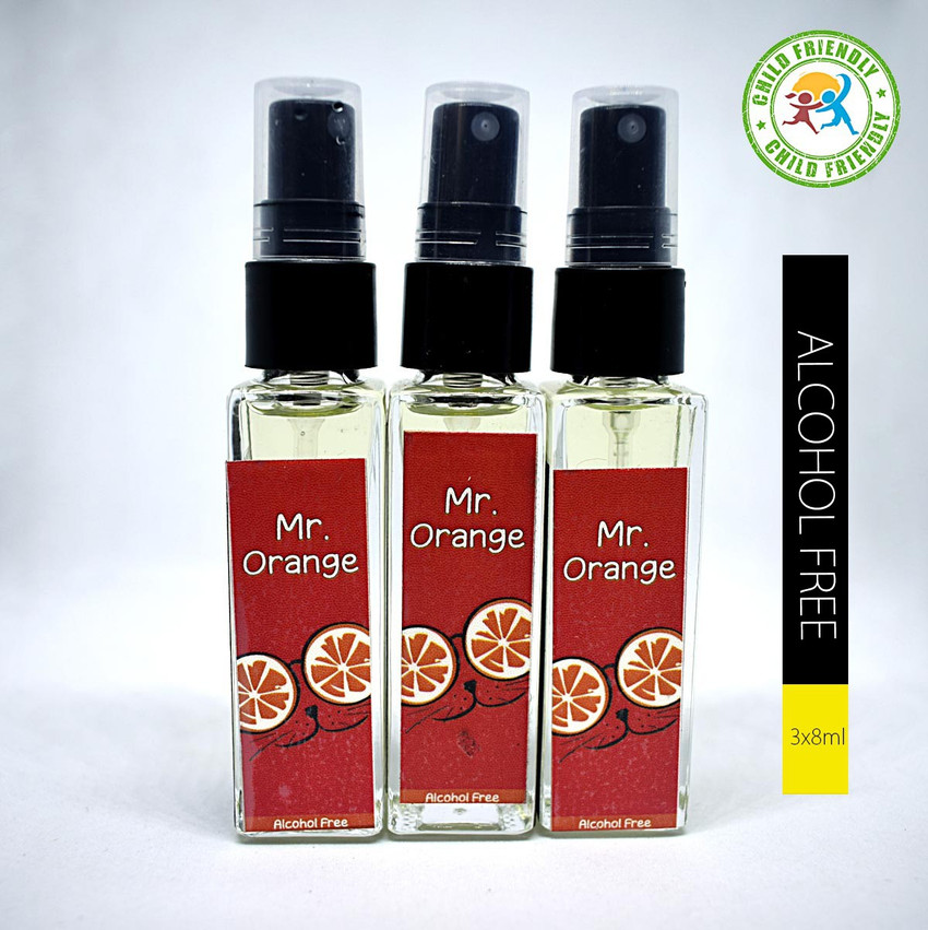 Orange pocket top perfume