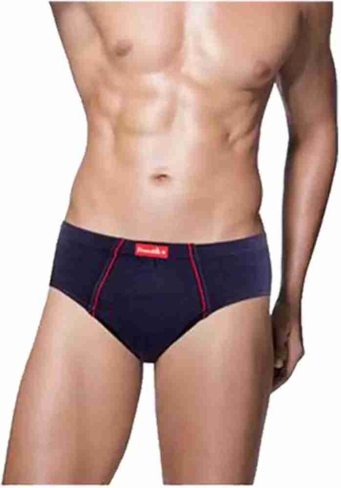 VIP Frenchie Plus Men's Cotton Brief (Pack of 6) Soft absorbent