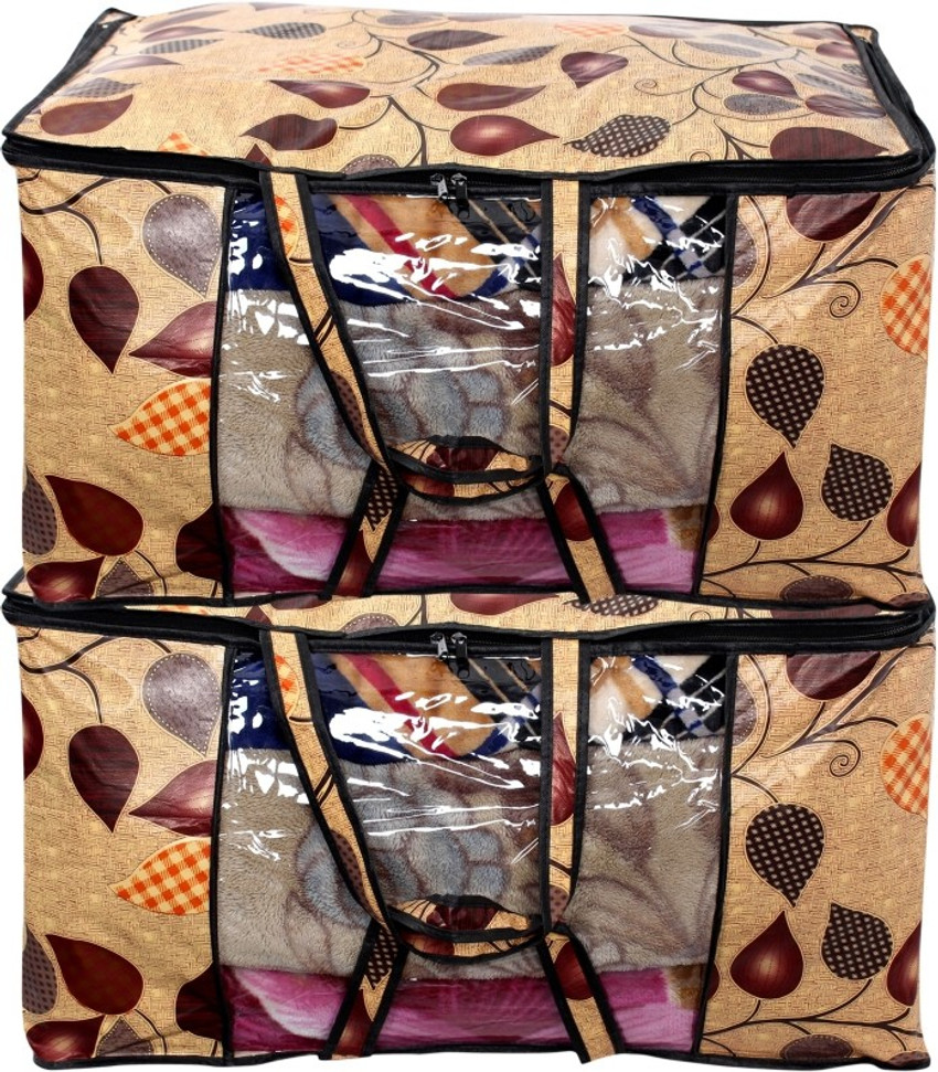 Stylista Petals Blanket Cover Bag Large BK BB13b L2 Price in India Buy Stylista Petals Blanket Cover Bag Large BK BB13b L2 online at Flipkart