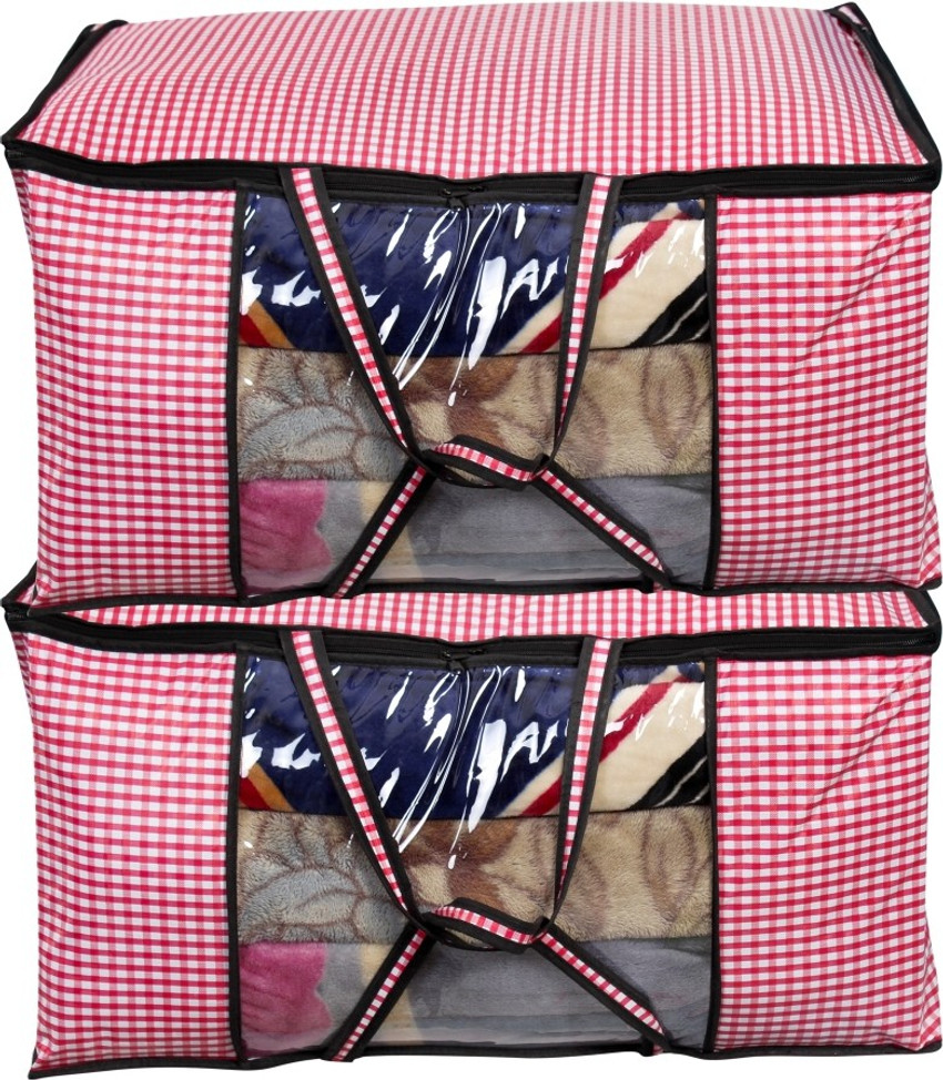 Stylista PinCheck Blanket Cover Bag Large BK BB31b L2 Price in India Buy Stylista PinCheck Blanket Cover Bag Large BK BB31b L2 online at Flipkart